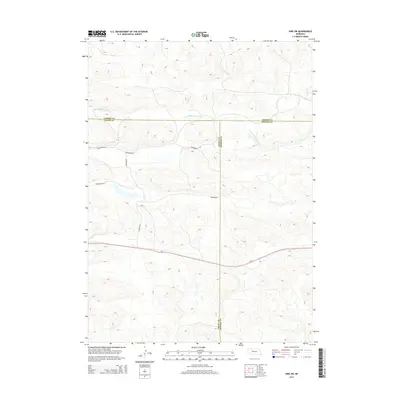 2014 Map of Hire SW, 2014 Print