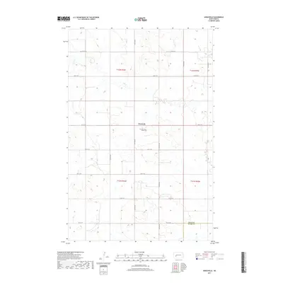 2017 Map of Hirschville, 2017 Print