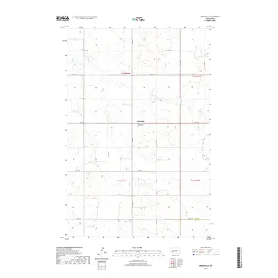 2020 Map of Hirschville, 2020 Print