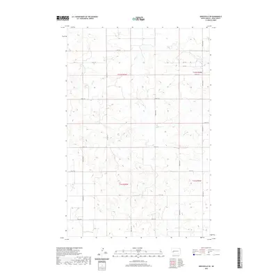 2020 Map of Hirschville SW, 2020 Print