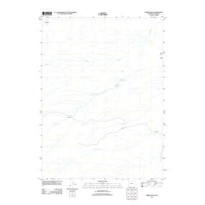 2012 Map of Hirsig Ranch, 2012 Print
