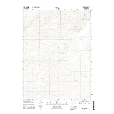 2015 Map of Hirsig Ranch, 2015 Print
