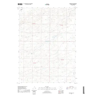 2017 Map of Hirsig Ranch, 2017 Print
