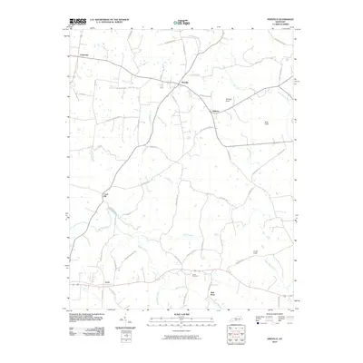 2010 Map of Hiseville, 2010 Print