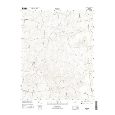 2016 Map of Hiseville, 2016 Print