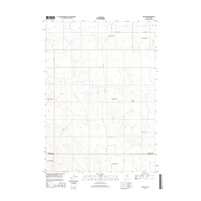 2015 Map of Hisle NW, 2015 Print