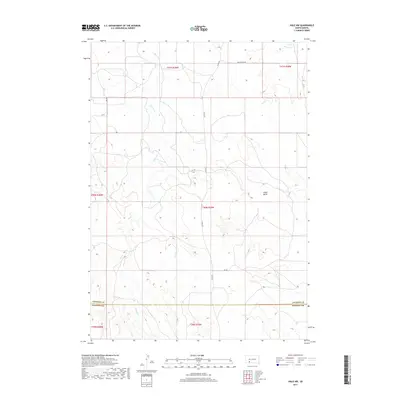 2017 Map of Hisle NW, 2017 Print