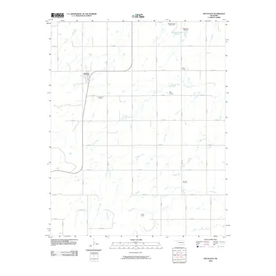 2009 Map of Hitchcock, 2009 Print