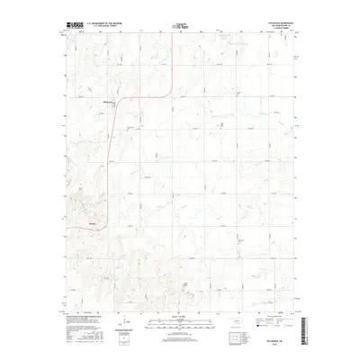 2016 Map of Hitchcock, 2016 Print