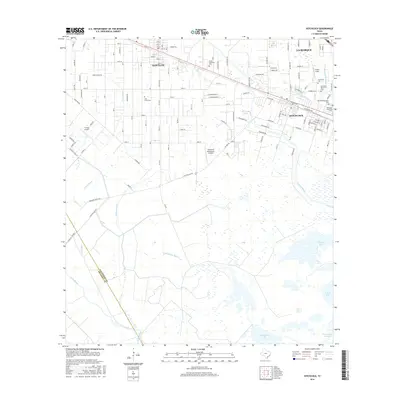 2016 Map of Hitchcock, 2016 Print