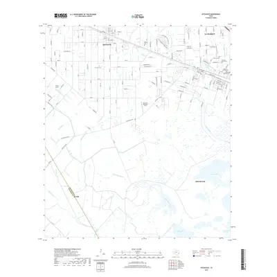 2019 Map of Hitchcock, 2019 Print
