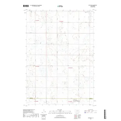 2017 Map of Hitchcock, 2017 Print