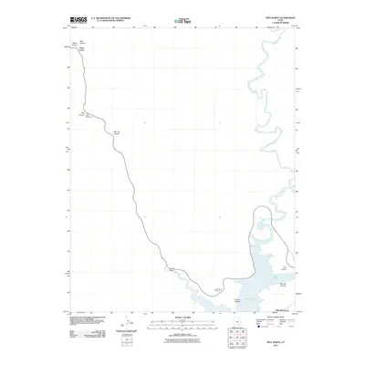 2011 Map of Hite North, 2011 Print