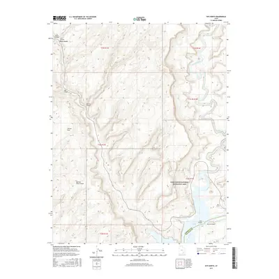 2017 Map of Hite North, 2017 Print