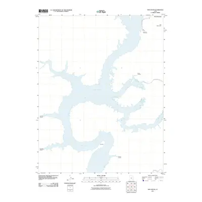 2011 Map of Hite South, 2011 Print