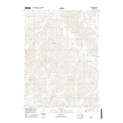 2015 Map of Hiteman, 2015 Print