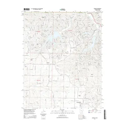 2014 Map of Hiwasse, 2014 Print