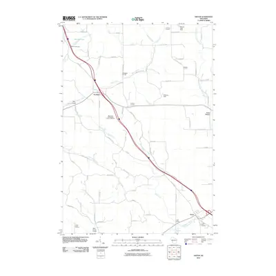 2010 Map of Hixton, 2010 Print