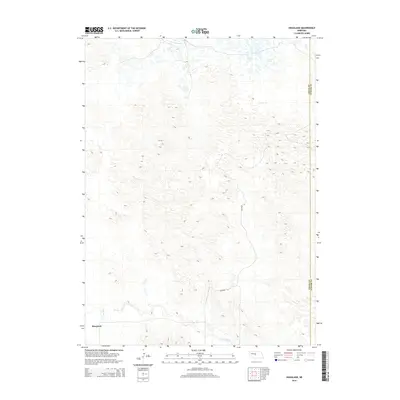 2014 Map of Hoagland, 2014 Print