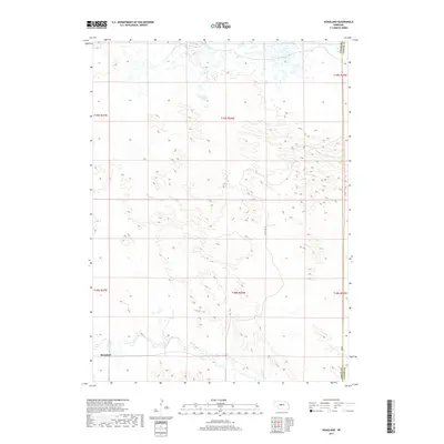 2017 Map of Hoagland, 2017 Print