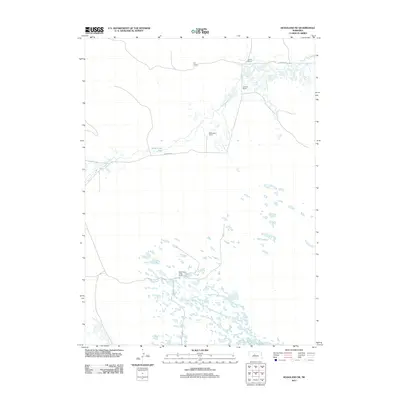 2011 Map of Hoagland NE, 2011 Print