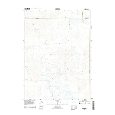 2014 Map of Hoagland NE, 2014 Print