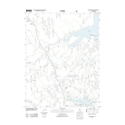 2012 Map of Hobart Mills, 2012 Print