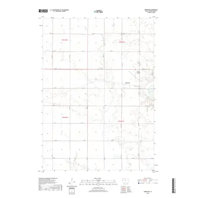 2018 Map of Hobarton, 2018 Print