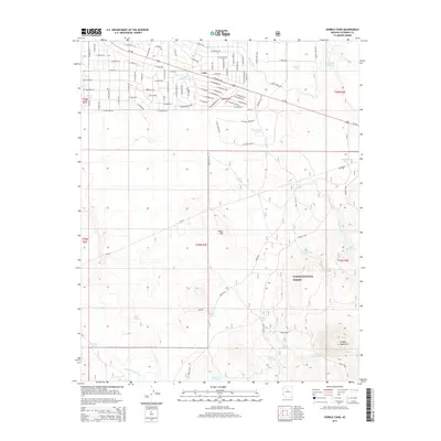 2014 Map of Hobble Tank, 2014 Print