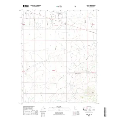 2018 Map of Hobble Tank, 2018 Print