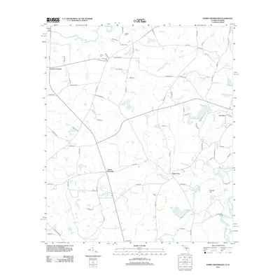 2012 Map of Hobbs Crossroads, 2012 Print
