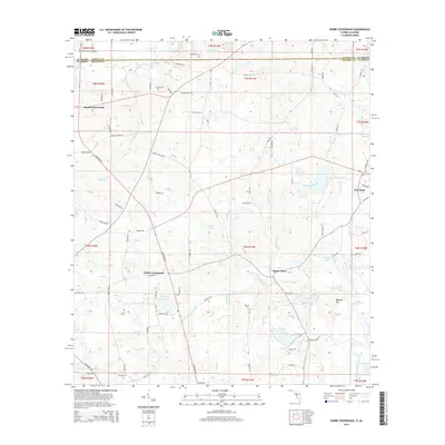 2015 Map of Hobbs Crossroads, 2015 Print