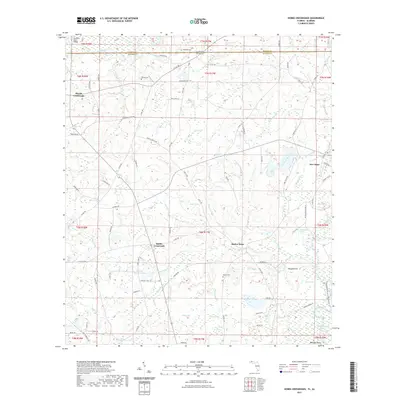 2021 Map of Hobbs Crossroads, 2021 Print