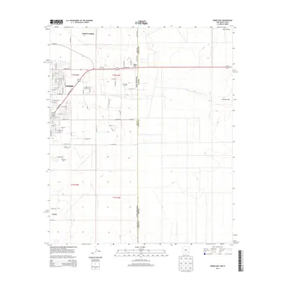 2013 Map of Hobbs East, 2013 Print
