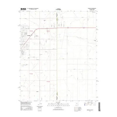 2017 Map of Hobbs East, 2017 Print