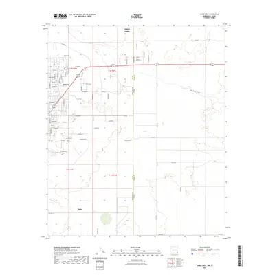 2023 Map of Hobbs East, 2023 Print