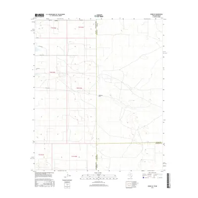 2016 Map of Hobbs SE, 2016 Print