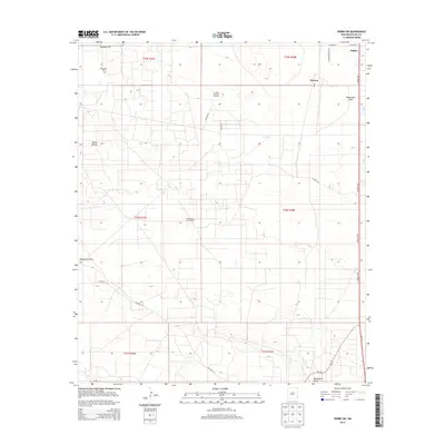 2013 Map of Hobbs SW, 2013 Print