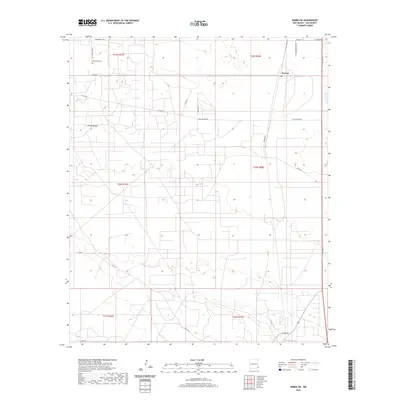 2020 Map of Hobbs SW, 2020 Print