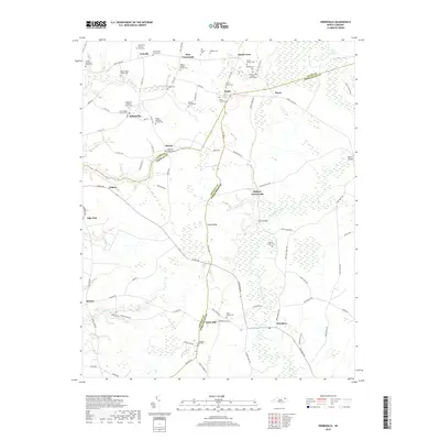 2019 Map of Hobbsville, 2019 Print