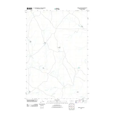 2011 Map of Hobo Coulee, 2011 Print