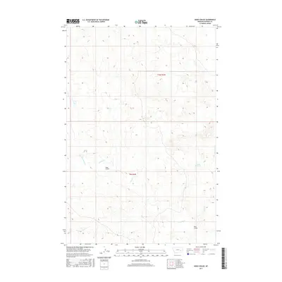2017 Map of Hobo Coulee, 2017 Print