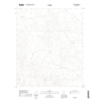 2019 Map of Hobo Tank, 2019 Print