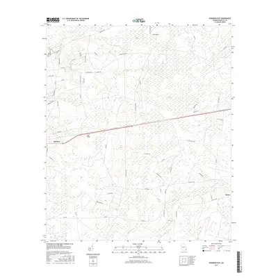 2017 Map of Hoboken East, 2017 Print