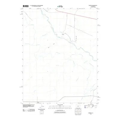 2010 Map of Hobson, 2010 Print
