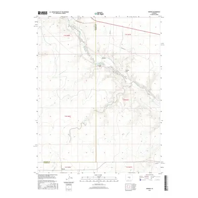 2016 Map of Hobson, 2016 Print