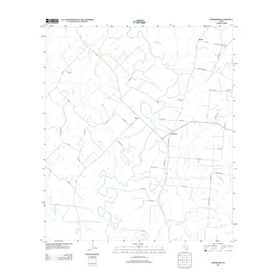 2013 Map of Hochheim, 2013 Print