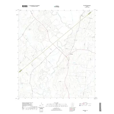 2019 Map of Hochheim, 2019 Print