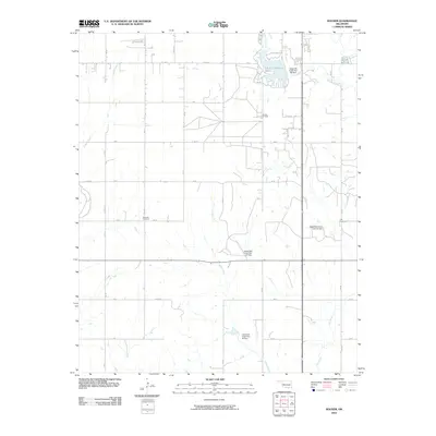 2010 Map of Hocker, 2010 Print