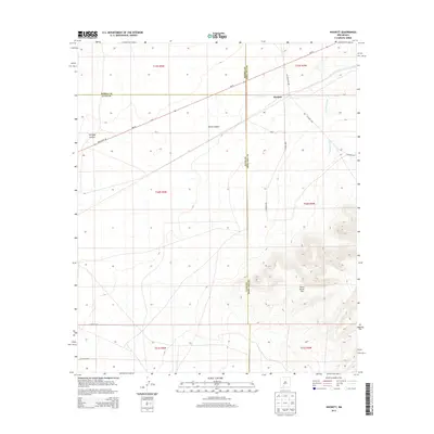 2013 Map of Hockett, 2013 Print